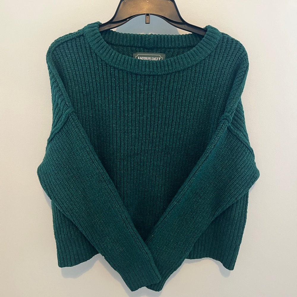 American Eagle Women’s Green Sweater